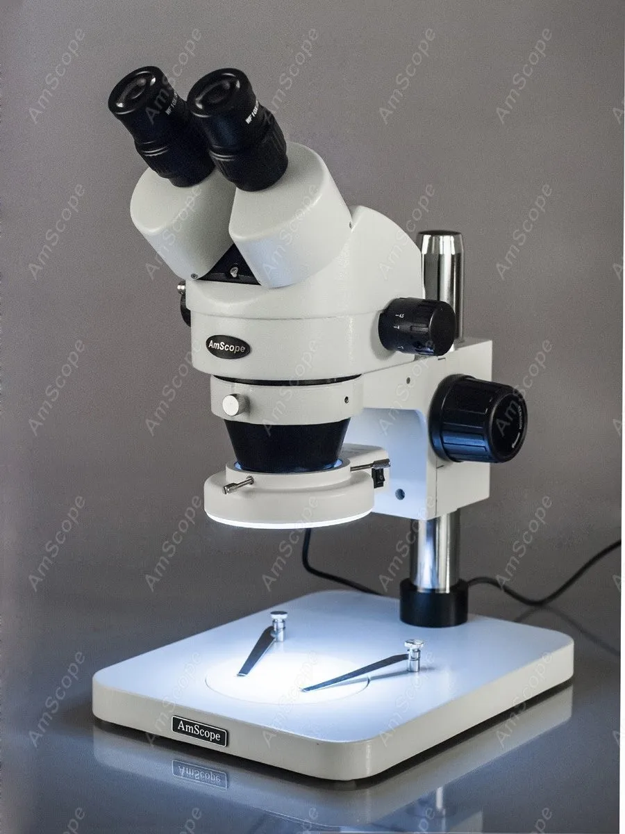 Рассеивание стерео микроскоп AmScope поставляет 3.5X 180X супер Widefield рассекающий зум +