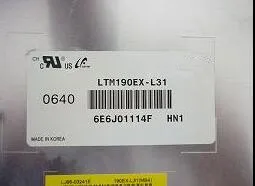

New LTM190EX-L31 LTM190EX L31 1280 x1024