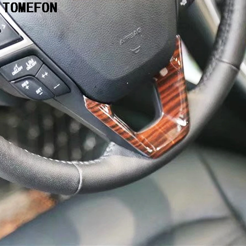 TOMEFON для Ford Mondeo 2013 ABS краска по дереву интерьера автомобиля дверь передний задний