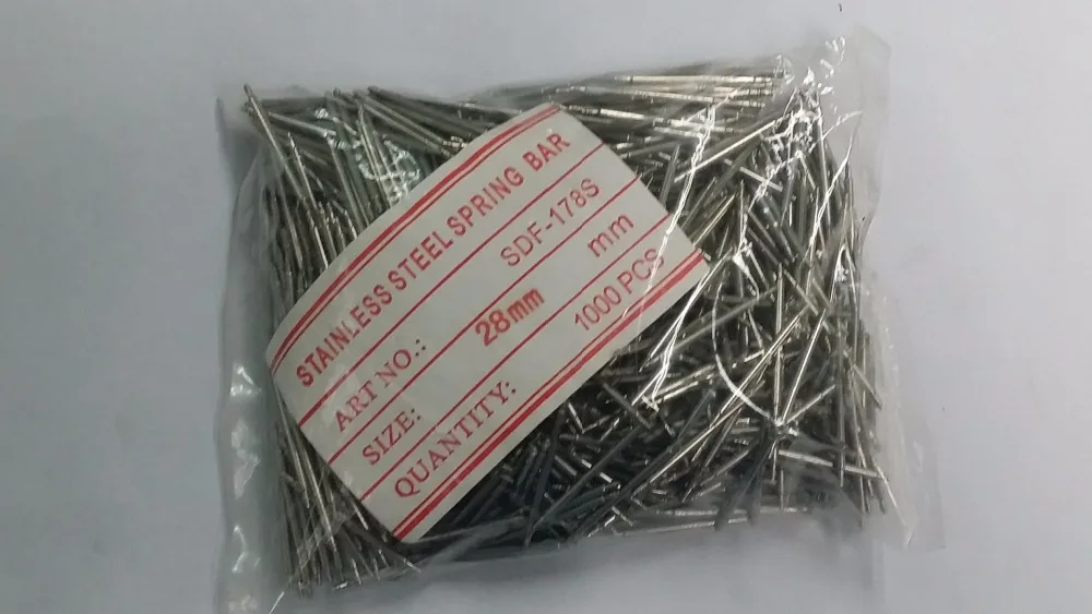 Запчасти для часов из нержавеющей стали Пружинные вставки SDF-178S ремешок наручных