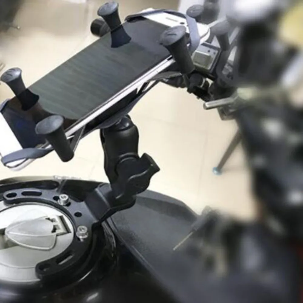 Регулируемый держатель для телефона мотоцикла камеры GPS Kawasaki Honda BMW iphone X Xs Max Xiaomi