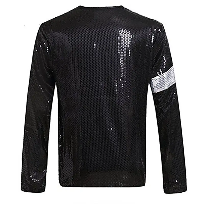 Редкий супер MJ Майкл Джексон черные блестки нарукавник куртка и перчатка верхняя