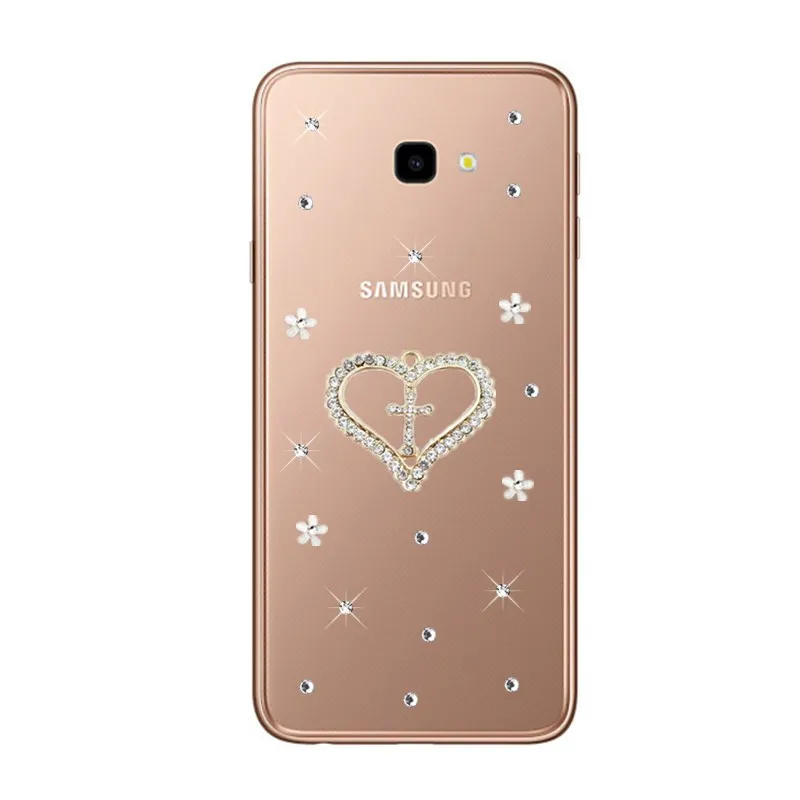 Для Samsung Galaxy J4 Plus чехол SM-J415 Рождественская елка силиконовый прозрачный для