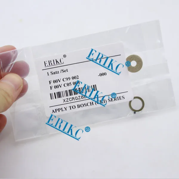 ERIKC Набор для ремонта дизельного инжектора F00VC99002 F00RJ02177 стальной шар F00VC05001 керамический шар F00VC05009 F00VC05008 для Bosch - Color: F00VC99002(ball 008)