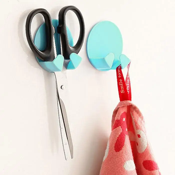 2 шт. крючки стойка креативная вилка электрическая настенная пластиковая вешалка