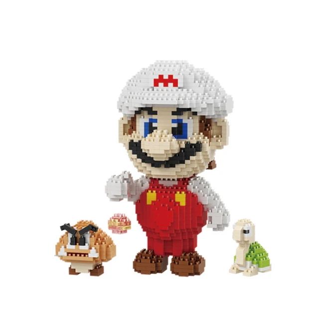 2019 игра Супер Марио микро здания конструктор Сделай Сам игрушки Фигурки дети