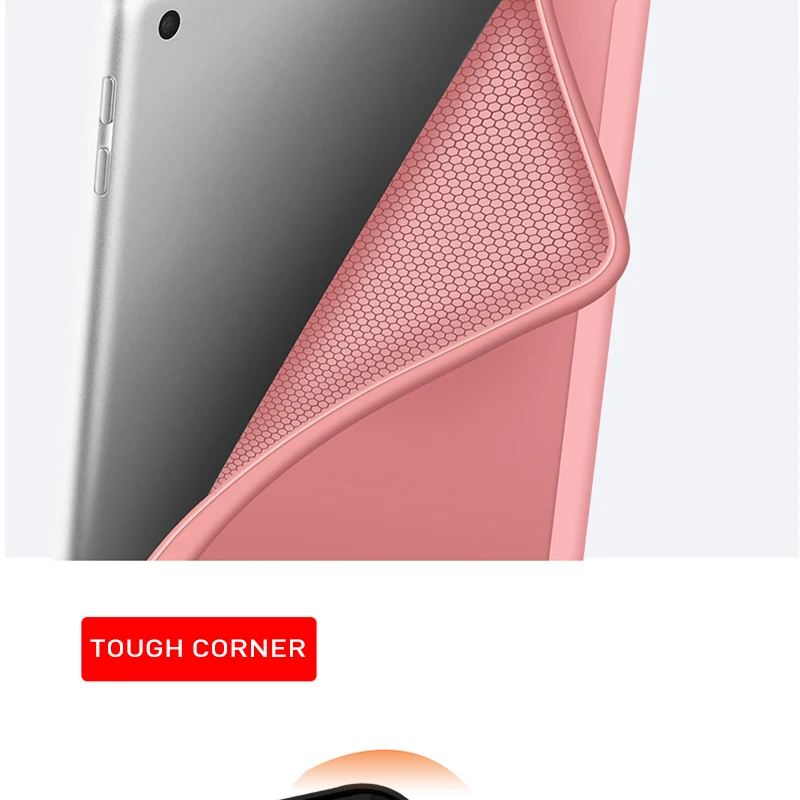 Для Xiaomi Mi Pad 4 Plus Чехол Мягкий ТПУ+ ПУ кожа трехслойный бизнес защитный чехол для Xiaomi Mi Pad 4 Plus 10,1 дюймов