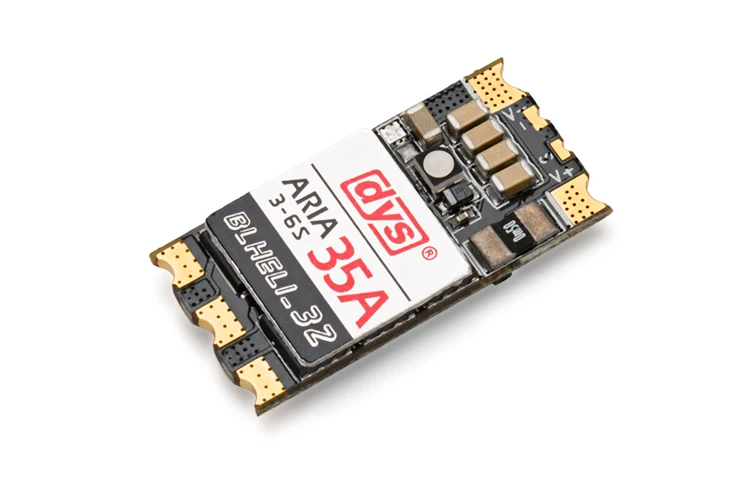 Фото DYS Aria blheli _ 32bit 35A 35amp Brushless ESC 3 6S Dshot1200 Ready Встроенный датчик тока для 2205 2306 DYS Aria blheli _ 32bit 35A 35amp Brushless ESC 3 6S Dshot1200 Ready Встроенный датчик тока для 2205 2306