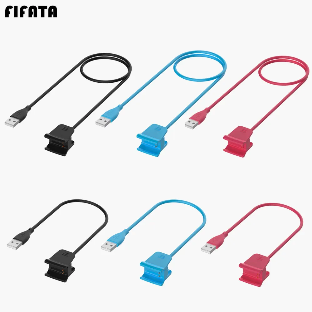 FIFATA USB быстрая кабельная линия для зарядки браслета Fitbit Alta HR с передачей данных и питанием.