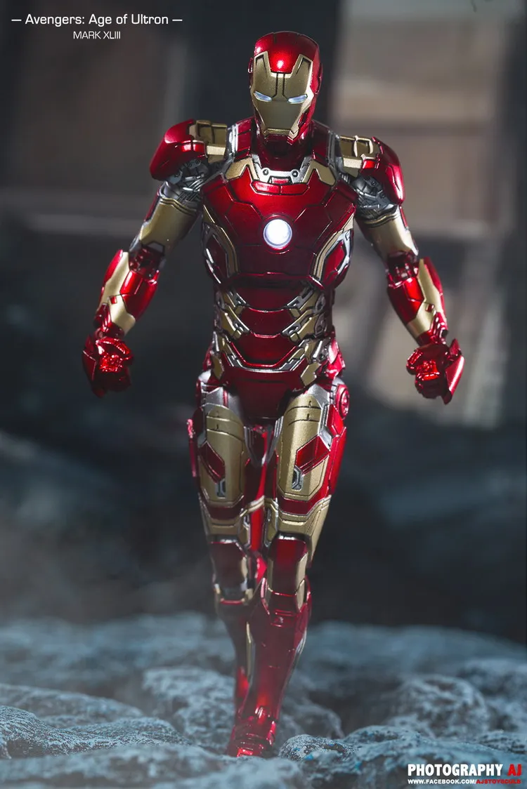 Коллекционная фигурка из 1/12 сплава Ultron Ironman MK43 MK42 для поклонников, подарок на праздник