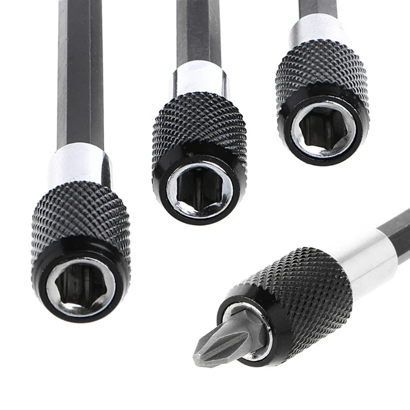 3 шт. 1/4 ''углеродистый Сталь с шестигранной головкой Quick Release отвертка бит