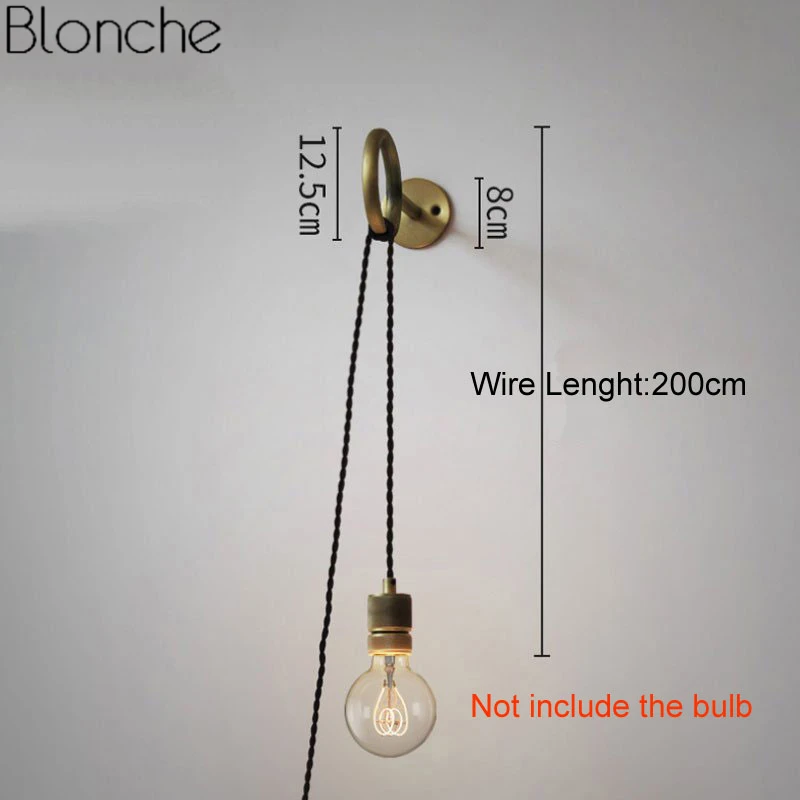 

Настенный светильник Blonche медный