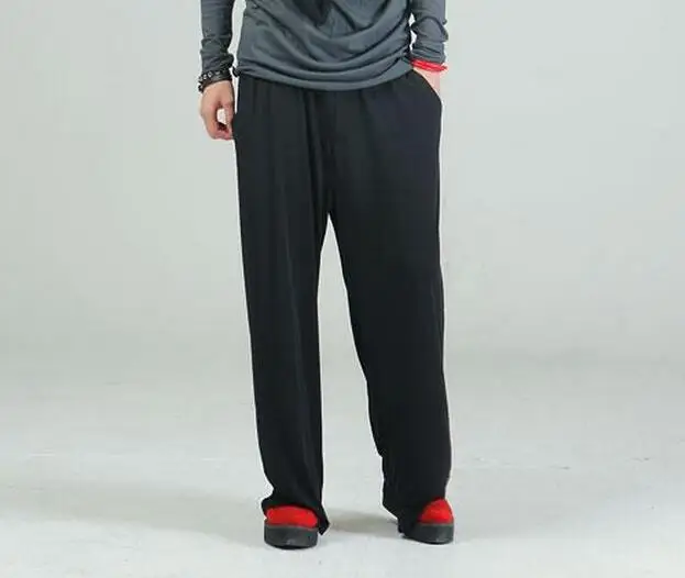 

27-44 HOT / Spring Male New Fashion Big yards easy leisure wide-legged horn trousers