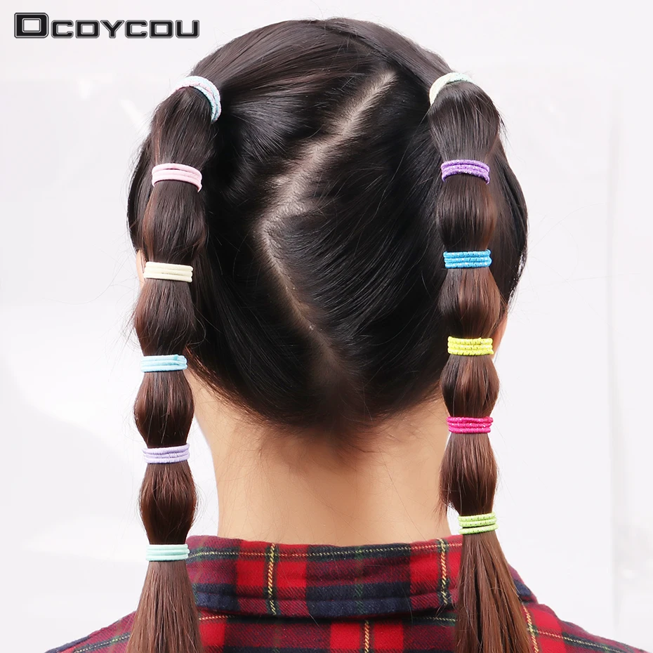 20 шт./1 комплект разноцветные эластичные резинки для волос|accessories for girls|accessories