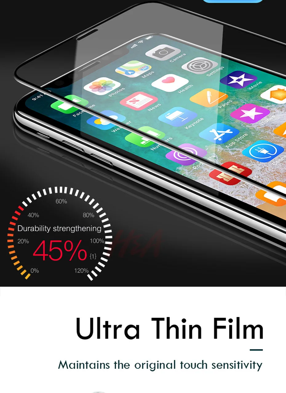 100D изогнутое Защитное стекло для iPhone 11 Pro Max 6 6s 7 8 Plus закаленное стекло для iPhone X XS MAX XR защита экрана