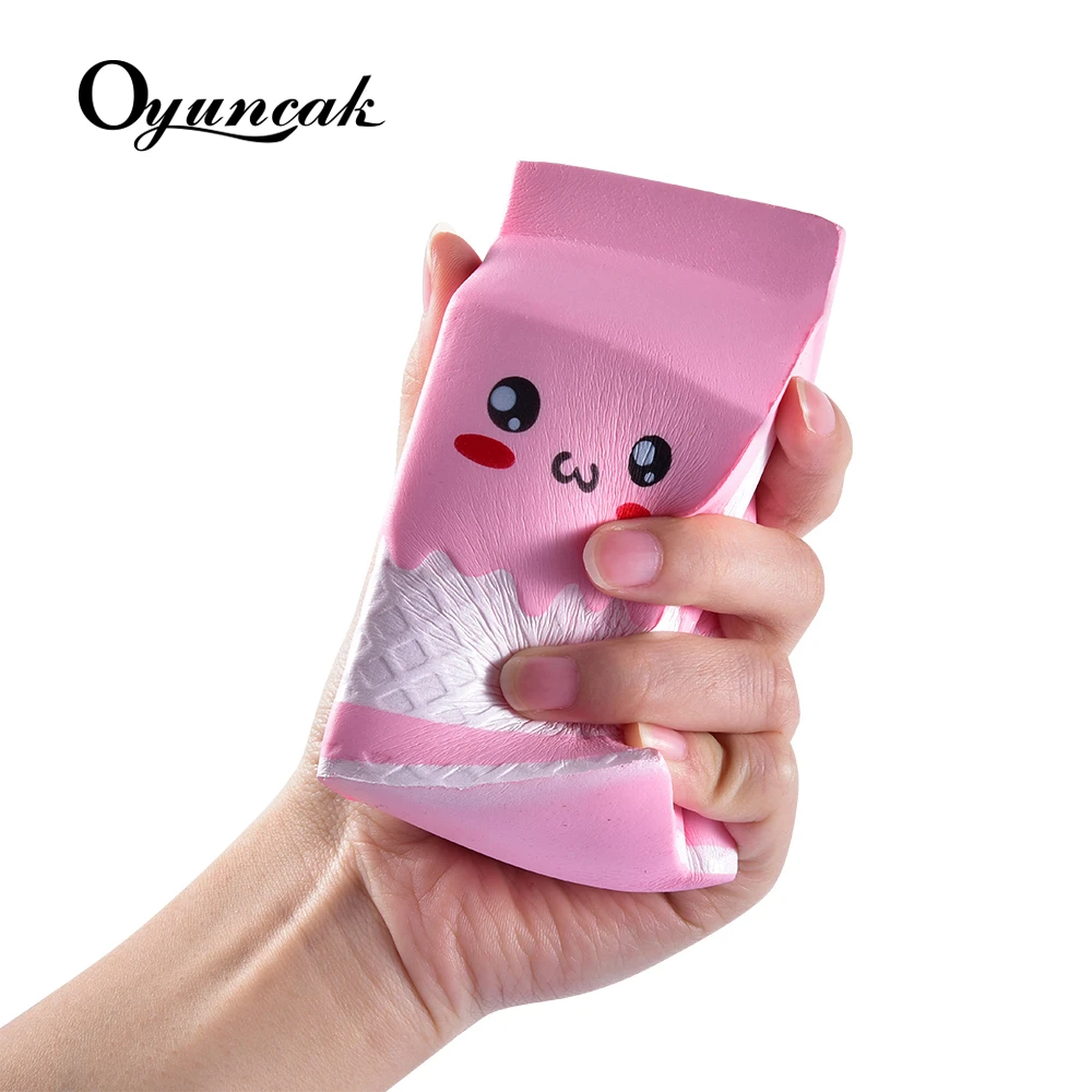 Oyuncak Squishy снятие стресса медленный рост Squishe молоко Новинка и кляп игрушки