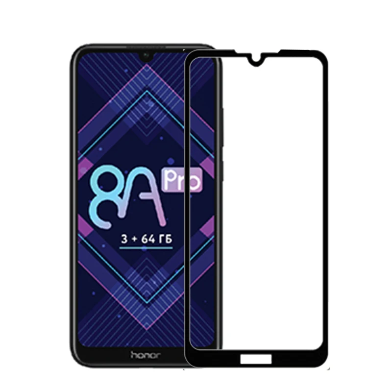 Защитное стекло закаленное для Huawei Honor play 8a Y6 pro 2019|Защитные стёкла и плёнки