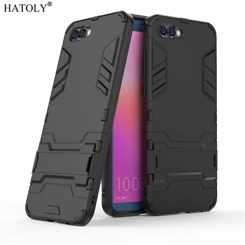 Чехол HATOLY для Huawei Honor V10 противоударный силиконовый резиновый чехол V10|Бамперы| |
