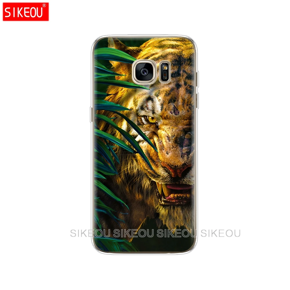 51548 SIKEOU Мягкий Силиконовый ТПУ чехол для samsung Galaxy S7 edge чехол для samsung S 7 edge 7 edge G935F SM-G935f - Цвет: 51548