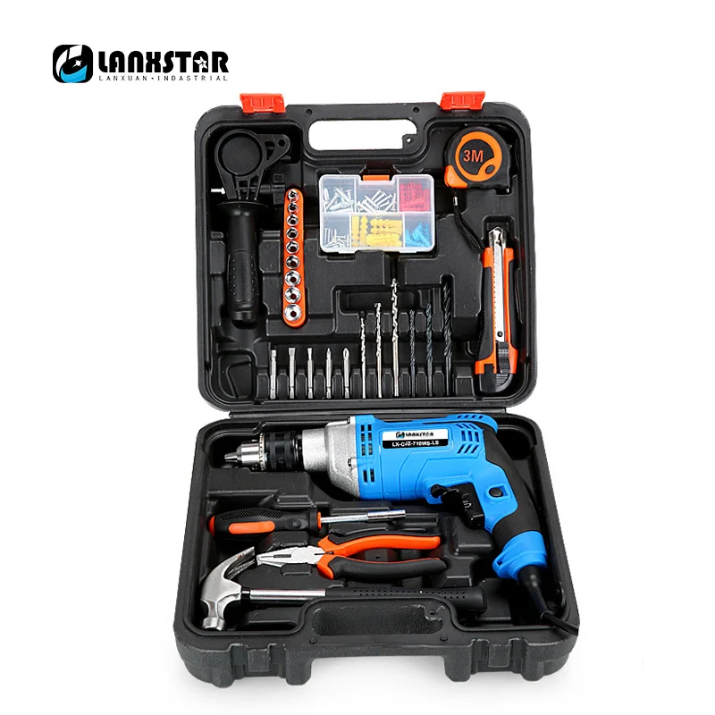 Многофункциональная Ударная дрель 3000 об/мин регулируемая переменная скорость