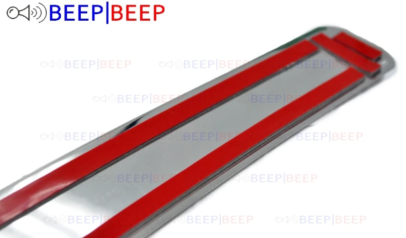 Задний защитный бампер для Kia Rio 4 2017 Sedan защита из нержавеющей стали ступенчатое