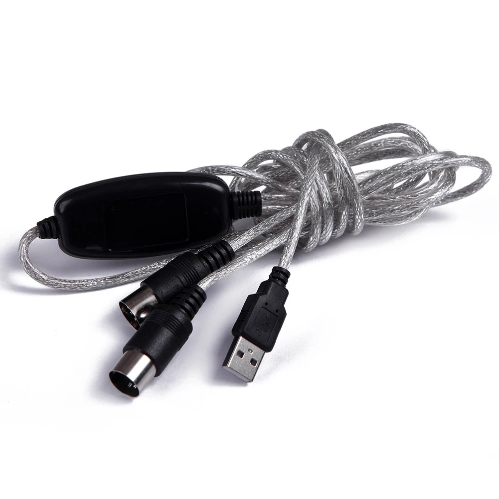 Новинка лидер продаж USB MIDI кабель с клавиатурой на ПК конвертер для в музыкальный
