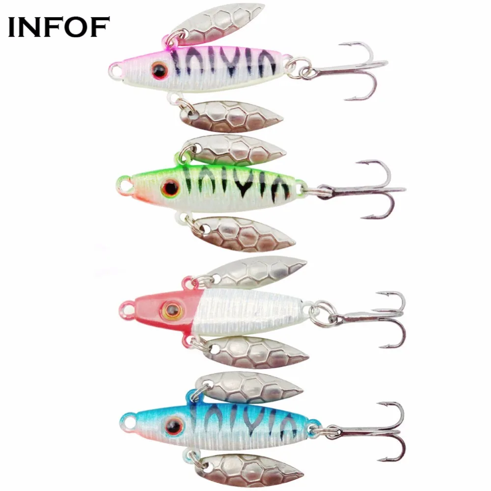 Приманка для подледной рыбалки INFOF 8 шт. 73 г/50 мм|fishing bait|fishing luremetal spoon |
