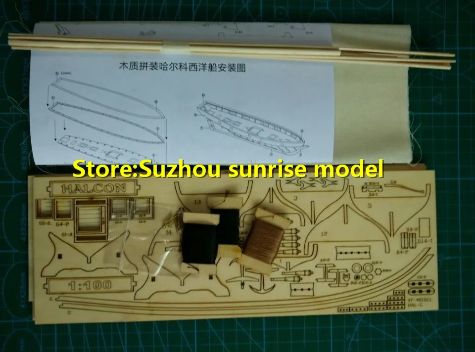 Бесплатная доставка сборные модели наборы классическая деревянная модель стены