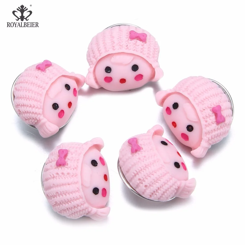 Пуговица аниме RoyalBeiery для детской одежды, 18 мм, 2 шт./6 шт./10 шт., KA002