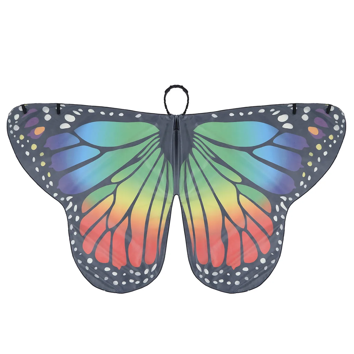 Детская накидка с крыльями бабочки для девочек детские вечерние костюмы на