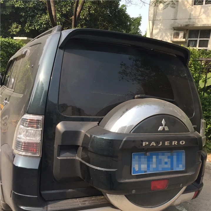Для Mitsubishi V73 Pajero Спойлер ABS Материал заднее крыло праймер цвет задний спойлер для Mitsubishi Pajero спойлер
