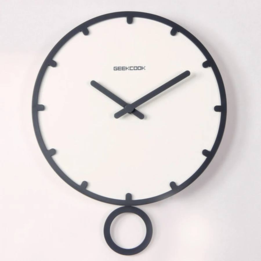 Настенные часы кварцевые бесшумные для гостиной ocklock большие 3d акриловые