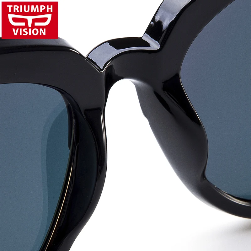 

TRIUMPH VISION Ladies Semi-Rimless Sunglasses Female Brand Designer Shades Vintage New Mirror Sun Glasses Retro Oculos