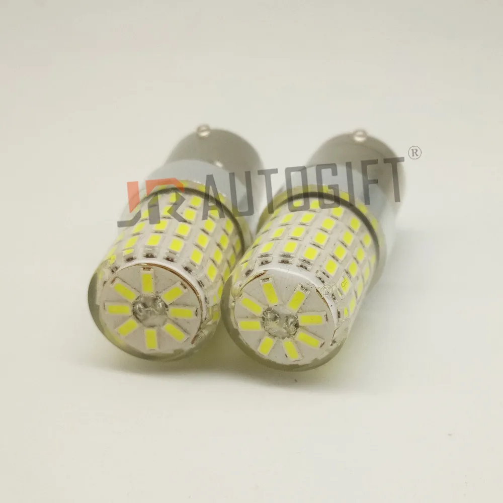 2X супер яркий Автомобильный светодиодный светильник из кремнезема S25 3014 72 smd 1156 1157 BA15S BAY15D 12-24 В, лампа для поворотов, лампа для парковки автомобиля