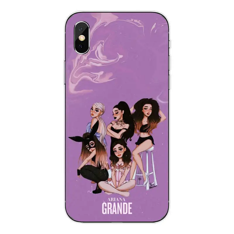 TPU Спасибо, Next Ariana Grande Мягкий ТПУ силиконовый чехол для телефона для iPhone 11 Pro MAX SE 5 5S 6 6S 7 8Plus MAX XR XS X10 - Цвет: TPU