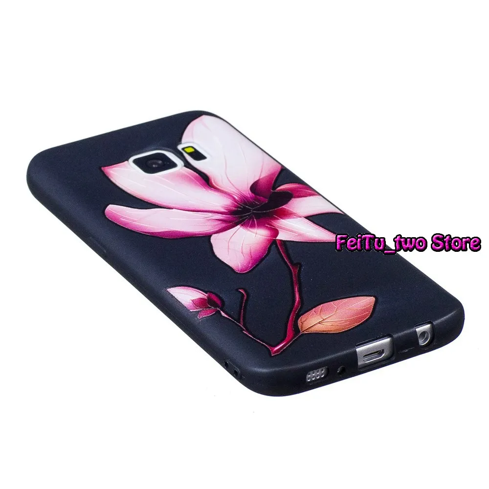 Рельефный ТПУ чехол для Samsung Galaxy S7 S 7 Hero G930F G930FD SM-G930F SM-G930FD G930U G930 SM-G930U мягкий