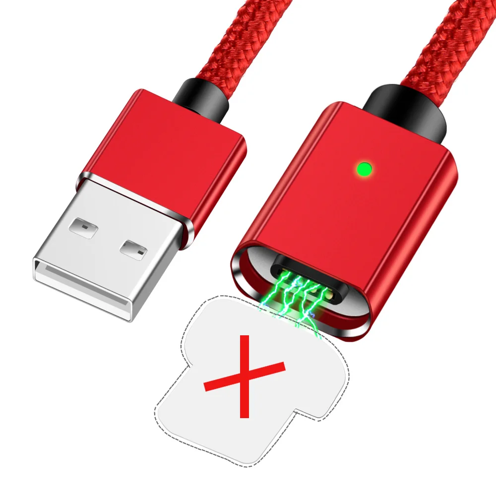 Магнитный usb-кабель OLAF 3A type-C для быстрой зарядки samsung S8 S9 Plus Note 8 9 usb C кабель для передачи данных для huawei P20 lite pro - Цвет: Only cable No Plug
