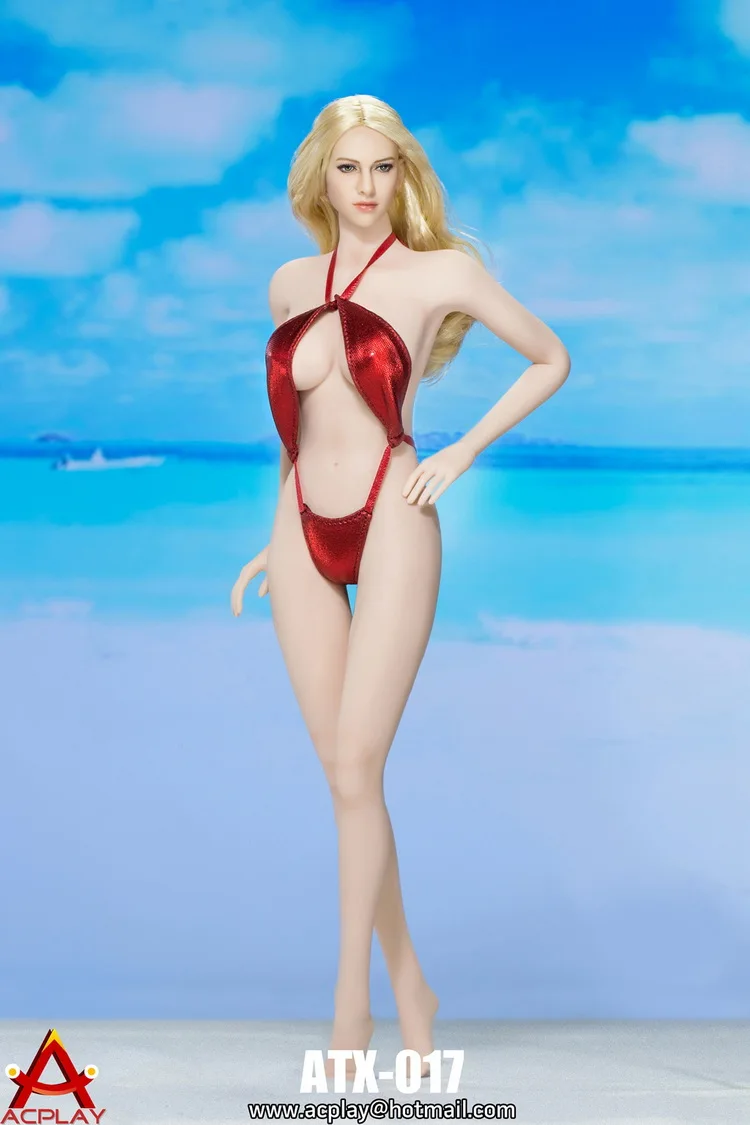 ACPLAY 1/6 ATX017 сексуальные открытые Для женщин купальный костюм для детей в возрасте