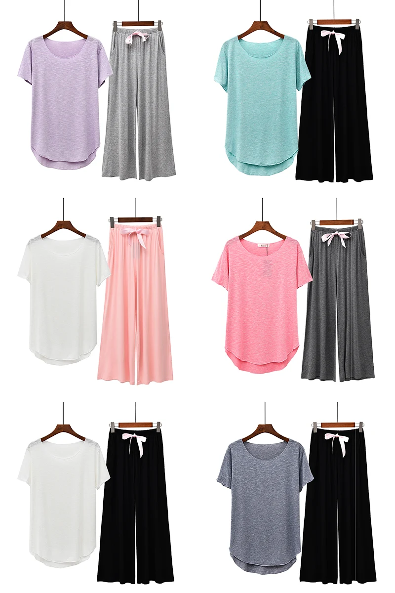 2021 new modal material Pajamas Summer Women Night Wear Woman Sleep Wear 21070
2021 new modal material Pajamas Summer Women Night Wear Woman Sleep Wear 21070