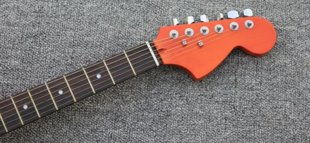 Высококачественная электрогитара ручной работы бесплатная доставка