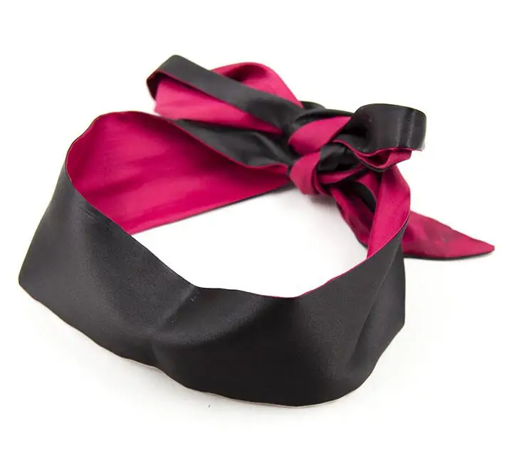 Маска-повязка на глаза для пар красная/черная | Тематическая одежда и униформа