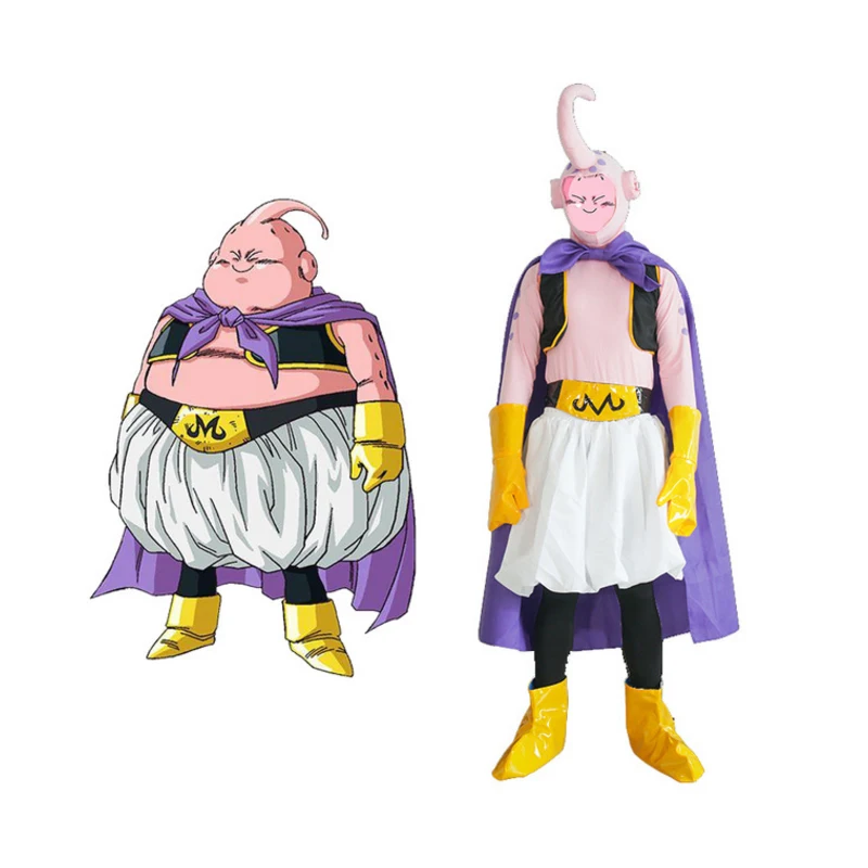 Аниме Dragon Ball Z косплей Majin Buu костюмы для косплея Униформа на Хэллоуин карнавальные вечерние костюмы для игры Dragon Ball Супер костюмы для косплея