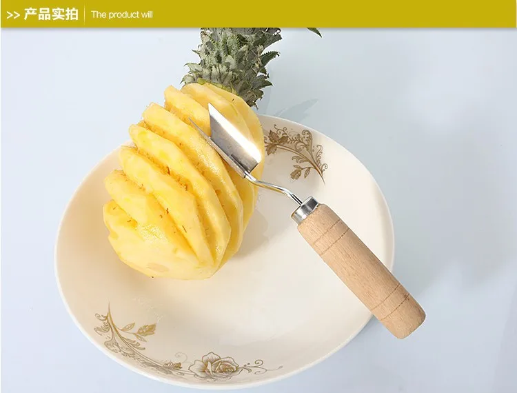 Buy New Creative 1pcs Pineapple Slicer Stainless Steel Eye Peeler Seed Remover Knife Fruit Tools