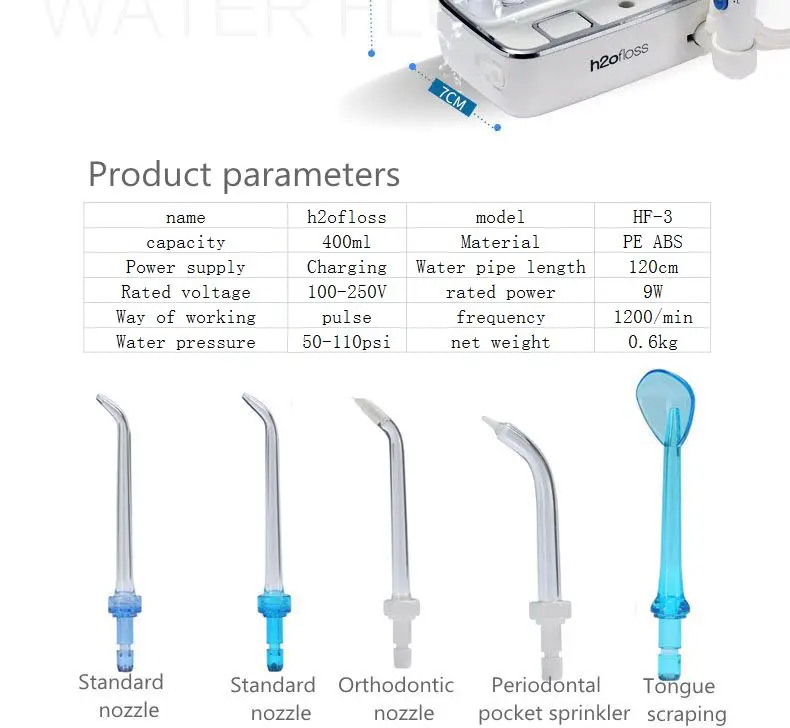 Aiwejay hf-3portable ирригатор для полости рта перезаряжаемые воды зубная нить ирригатор для очистки зубов нос струи воды зубочисток
