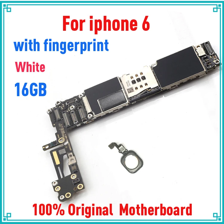 Материнская плата для iphone 6 16 ГБ с Touch ID оригинальная разблокированная