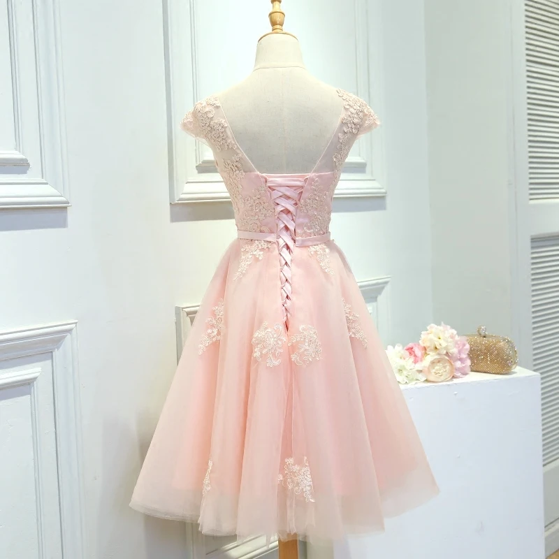 Короткие платья для выпускного кружевное сексуальное вечернее без рукавов с