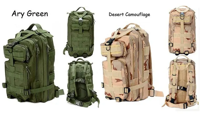 Туристическое снаряжение однотонный нейлоновый военный тактический рюкзак