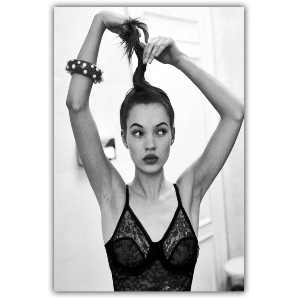 20 Kate Moss английский Vogue Сексуальная Супер Модель Холст плакат - Цвет: 20