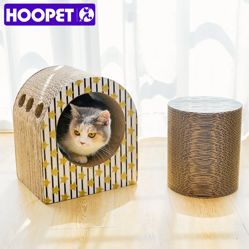 HOOPET интерактивная доска для кошек гофрированная бумага кошек|Мебель и