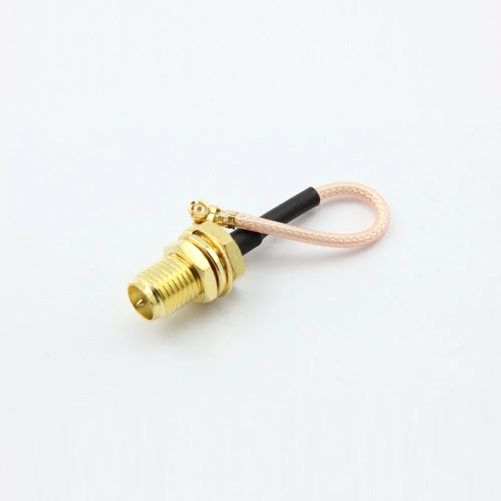 2 шт \ Лот 5 см RG178 кабель удлинитель прямо RP SMA Jack (Мужской Pin) uFL/u. FL/IPX/IPEX